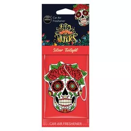 Автомобільний ароматизатор Aroma Car Dia De Los Muertos - Silver Twilight (831181), Аромат: Silver Twilight