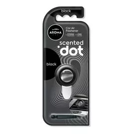 Автомобільний мембранний ароматизатор Aroma Car Scented Dot - Black (12039)