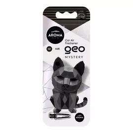 Автомобільний полімерний ароматизатор Aroma Car GEO Cat - Mystery (12058), Аромат: Mystery