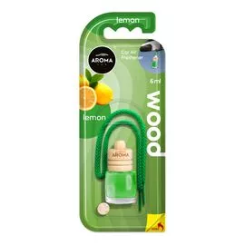 Автомобильный ароматизатор Aroma Car Wood - Lemon 6 мл (631081), Аромат: Lemon