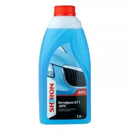 Антифриз G11 -30 ° C блакитний 1 л SHERON (2940041)
