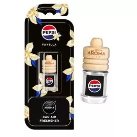 Автомобильный ароматизатор Aroma Car PEPSI Wood - Vanilla (11637), Аромат: PEPSI-Vanilla