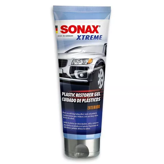 Гель для защиты и восстановления пластика и резины 250 мл SONAX XTREME Kunststoffgel Außen NanoPro (210141), изображение 2