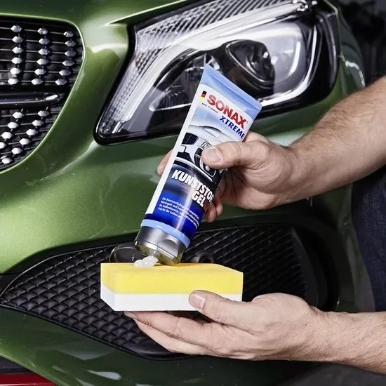 Гель для защиты и восстановления пластика и резины 250 мл SONAX XTREME Kunststoffgel Außen NanoPro (210141), изображение 4