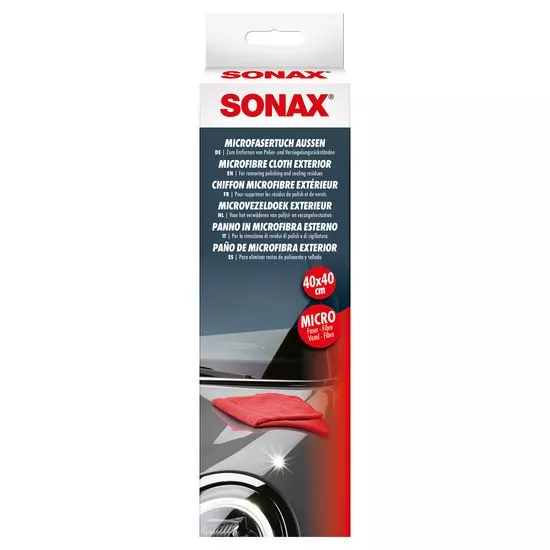 Серветки для кузова 40х40 см SONAX Microfasertuch Aussen (416200), зображення 2