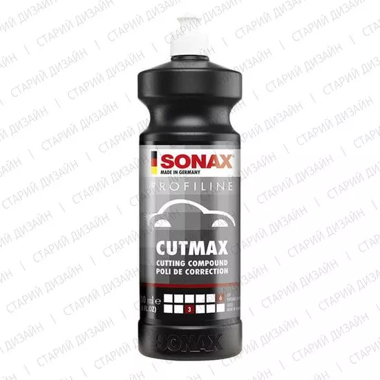 Полірувальна паста для кузова автомобіля 1 л SONAX PROFILINE CutMax 6-4 (246300), зображення 3