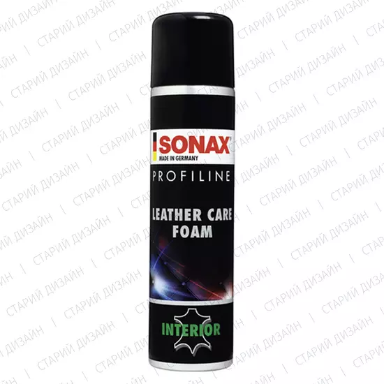 Піна по догляду за шкірою 400 мл SONAX PROFILINE Leather Care Foam (289300), зображення 3