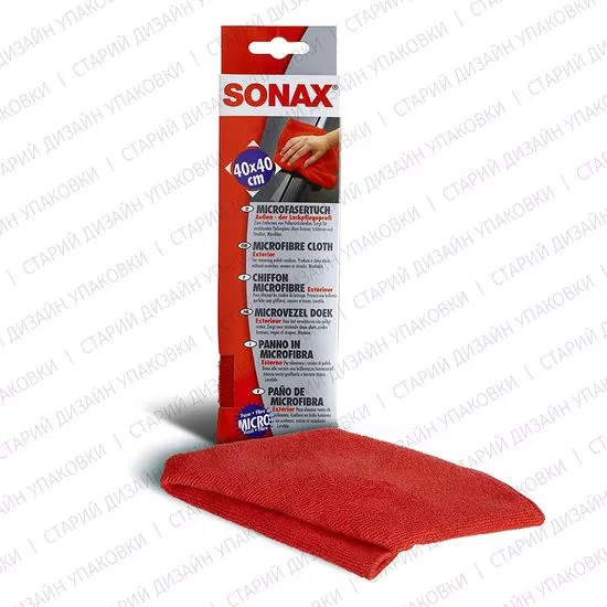 Серветки для кузова 40х40 см SONAX Microfasertuch Aussen (416200), зображення 4