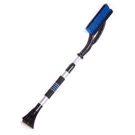 Щітка зі скребком та м’яким держаком на алюмінієвій ручці СА-87 CityUP (880870)