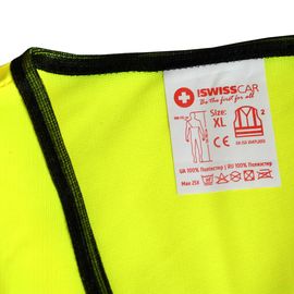 Жилет сигнальний XL жовтий WV-005 PROSWISSCAR (001664), зображення 3