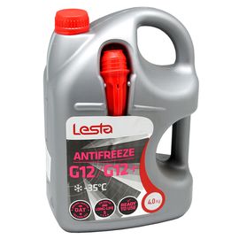 Антифриз G12/G12+ -35 °С рожевий 4 л Lesta (390570)
