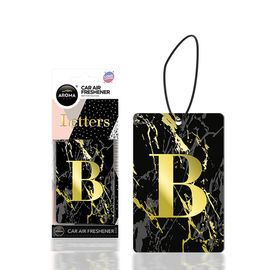 Автомобільний ароматизатор Aroma Car Letters - B (834106)