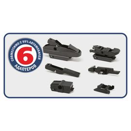 Щітка склоочисника безкаркасна 350 мм GW-14 PROSWISSCAR (000421), зображення 3