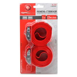 Ремінь зтяжний с пружинним замком 245 кг 2х2,5 м BC-001 PROSWISSCAR (001053)