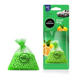 Автомобільний ароматизатор Aroma Car Ceramic Fresh Bag - Lemon 20 гр (102975), Аромат: Lemon, зображення 2