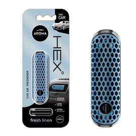 Автомобільний ароматизатор Aroma Car HEX - Fresh Linen (104474), Аромат: Fresh Linen, зображення 2