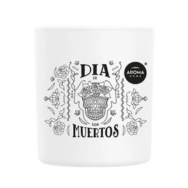 Ароматическая свеча Aroma Home, Dia De Los Muertos, Spicy Delight 150 г (105631), Аромат: Spicy Delight