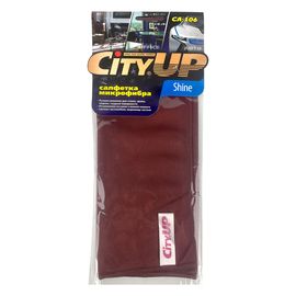 Серветка з миірофібри для скла 35х40 см CA-106 CityUP Shine (582738), зображення 2