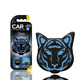 Автомобільний ароматизатор Aroma Car Art Cats Tattoo - Fresh Linen (831990), Аромат: Fresh Linen