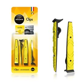 Автомобильный ароматизатор Aroma Car Clips - Vanilla (923858), Аромат: Vanilla
