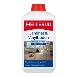 Засіб для чищення та догляду за підлогами з синтетичними поверхнями з матовим ефектом (ламінат, вініл, лінолеум, ПВХ)  1 л MELLERUD (2001010409)