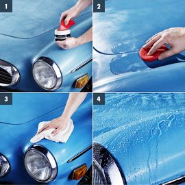 Набір для догляду за поверхнею автомобіля 200 мл SONAX PREMIUM CLASS Carnauba Care (211200), зображення 5