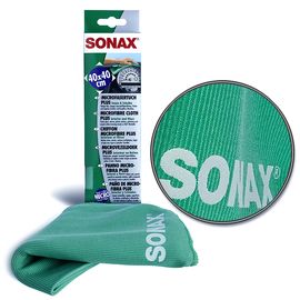 Серветки для салону, пластика, скла 40х40 см SONAX Microfibre Cloth Plus (416500)