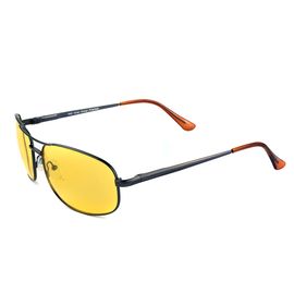 Окуляри автомобіліста поляризаційні нічні противідблискуючі R&S RS50812Y (345274)