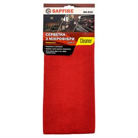Серветки універсальна 35х40 см червона SA-210 SAPFIRE Cleaner (002845), зображення 2