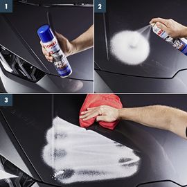 Пенный полироль-очиститель кузова с блеском 320 мл SONAX XTREME SprayPolish (241300), изображение 4
