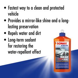 Шампунь-консервант для лакофарбового покриття 500 мл SONAX XTREME Wash + Seal (244200), зображення 7