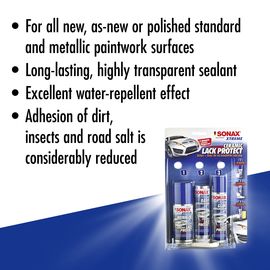 Набір для захисту ЛФП керамічним покриттям (рідке скло) 240 мл SONAX XTREME Ceramic Lackprotect (247941), зображення 4