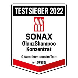 Шампунь для мийки автомобіля з блиском (концентрат) 1 л SONAX Glanzshampoo Konzentrat (314300), зображення 6