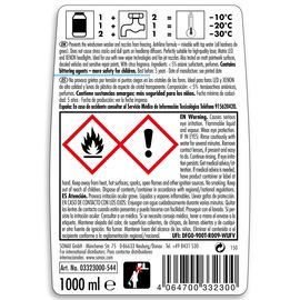 Концентрат омивача скла зимовий -70 ° С 1 л SONAX Antifrost + Klarsicht Konzentrat (332300), зображення 4