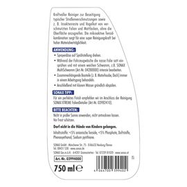 Очиститель полимерных пленок и матовых красок 750 мл SONAX XTREME Folien Reiniger (399400), изображение 3