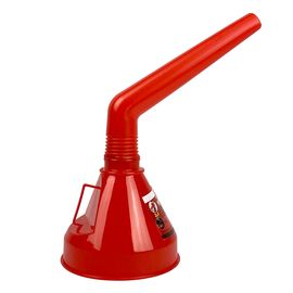 Воронка універсальна для бензину, дизильного палива, олії та інших ПММ з сітчастим фільтром (червона) SA-122 SAPFIRE Plastic Automotive Petrol Funnel (401417), Колір: Червоний, зображення 3