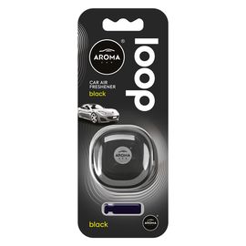 Автомобільний ароматизатор Aroma Car Loop Gel - Black (631135), Аромат: Black