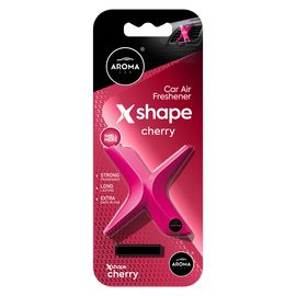 Автомобільний полімерний ароматизатор Aroma Car X Shape - Cherry (108960), Аромат: Cherry