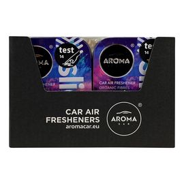 Автомобильний ароматизатор Aroma Car Organic SLIDE - Black (116903), Аромат: Black, изображение 2