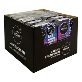 Автомобильний ароматизатор Aroma Car Organic SLIDE - Black (116903), Аромат: Black, изображение 3