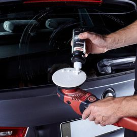 Полірувальний круг повстяний білий набір 2 шт 127 мм SONAX Filzpad (493300), зображення 5