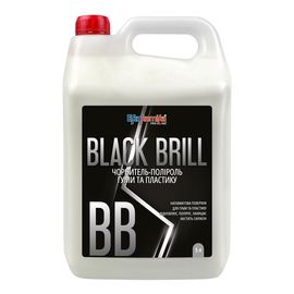 Чорнитель-поліроль гуми та пластику 5 л Ekokemika Pro Line BLACK BRILL (780330), Об’єм: 5 л