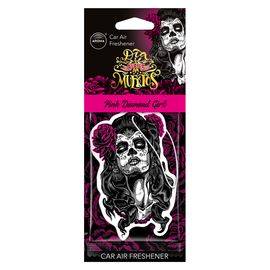 Автомобільний ароматизатор Aroma Car Dia De Los Muertos - Blue Diamond Girl (831167), Аромат: Blue Diamond Girl, зображення 2