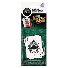 Автомобільний ароматизатор Aroma Car Life On the Edge -  Black Jack (832751), Аромат: Dices