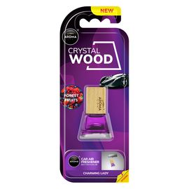 Автомобильный ароматизатор Aroma Car Wood - Crystal Wood - Forest Fruits 7 мл (928396), Аромат: Forest Fruits