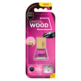 Автомобильный ароматизатор Aroma Car Wood - Crystal Wood - Baby 7 мл (928402), Аромат: Baby