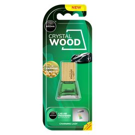 Автомобильный ароматизатор Aroma Car Wood - Crystal Wood - Charming Lady 7 мл (928426), Аромат: Charming Lady