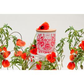 Ароматична свічка Aroma Home, I love Poland, Квітка маку 150 г  (837404), Аромат: Цветок мака, зображення 5