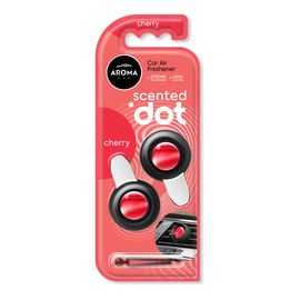 Автомобільний мембранний ароматизатор Aroma Car Scented Dot Double - Cherry (12011)