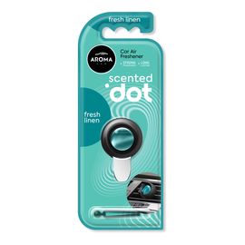 Автомобильный мембранный ароматизатор Aroma Car Scented Dot - Fresh Linen (12043)